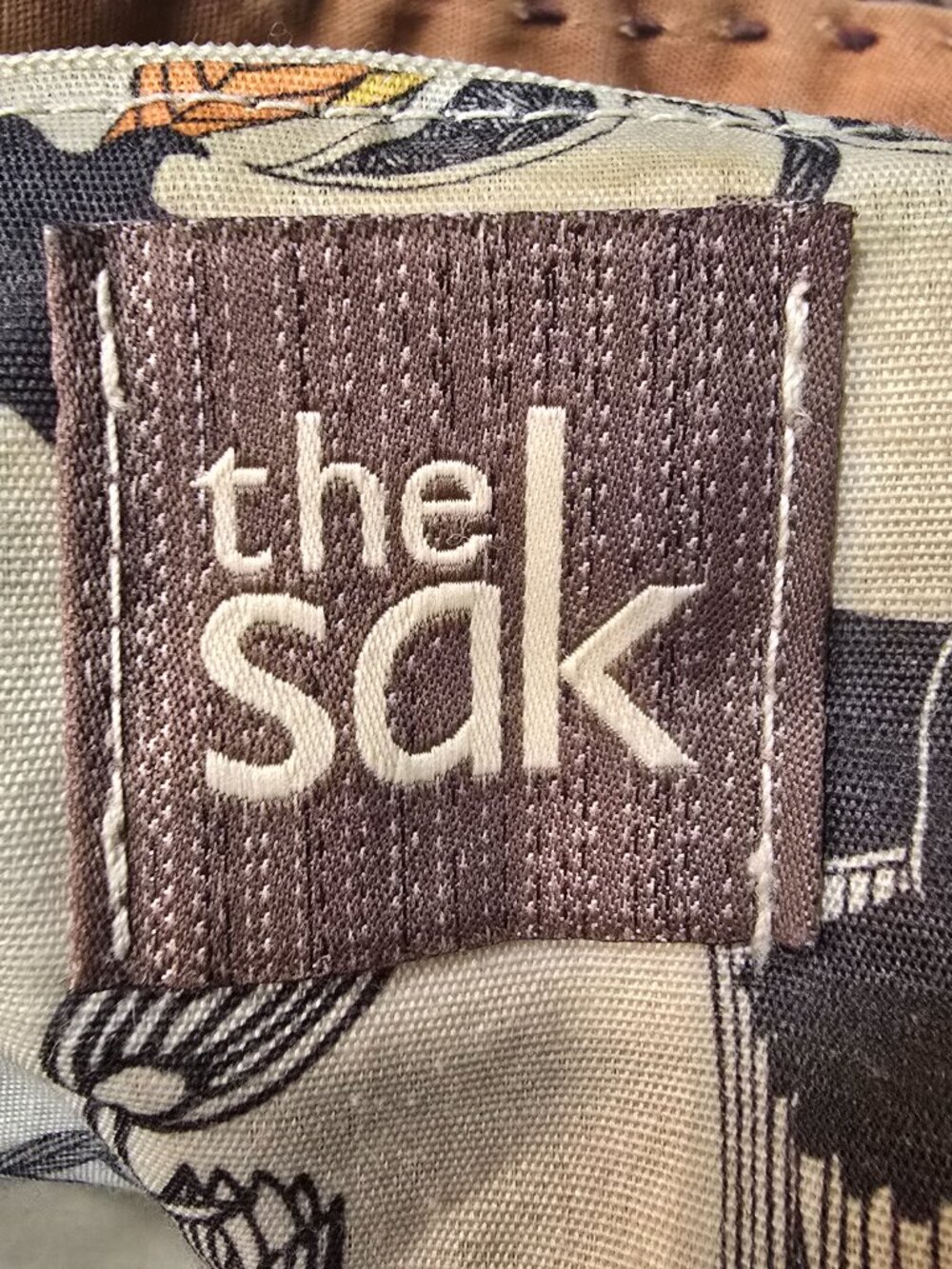 The Sak Indio Patchwork Leather Hobo Bag - Excellent Braided Straps! - Picture 6 of 10